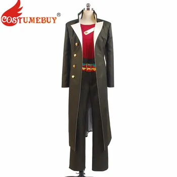 

CostumeBuy JoJo's Bizarre Adventure Stardust Crusaders Kujo Jotaro Cosplay Costume Men Coat Halloween Party Outfits Custom Made