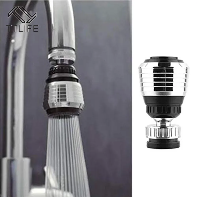 

TTLIFE 360 Kitchen Faucet Aerator Water Diffuser Bubbler Zinc Alloy Shell Water Saving Filter Shower Head Nozzle Tap Connector
