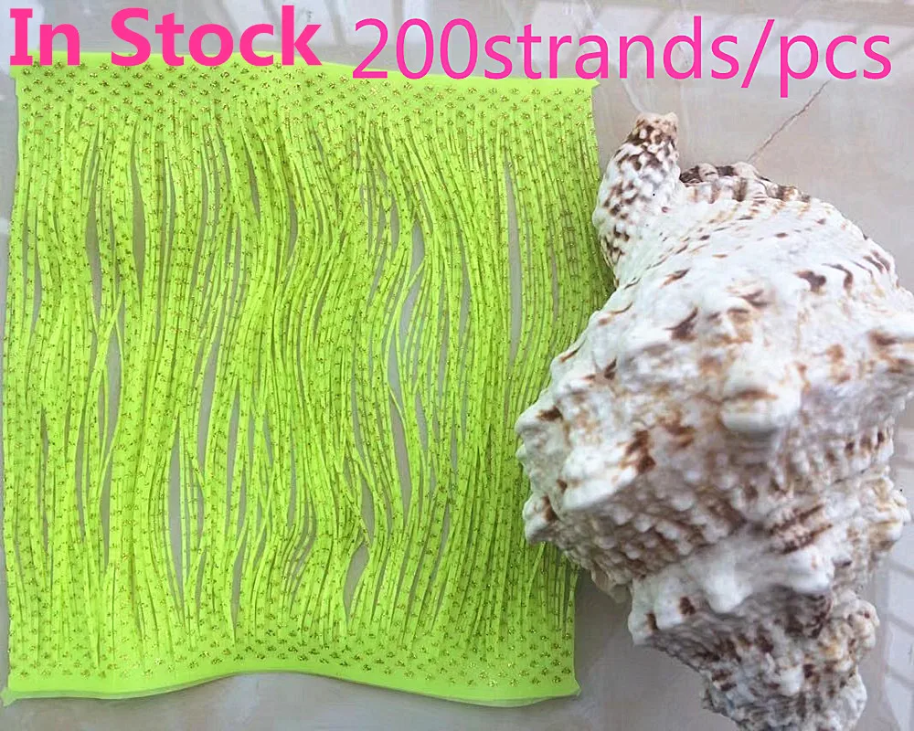 

Fishing Lure Silicone Skirt Layers,Silicone Skirt Material for Tackle Craft, DIY Spinner, Rubber Jigs, Buzzbait---39