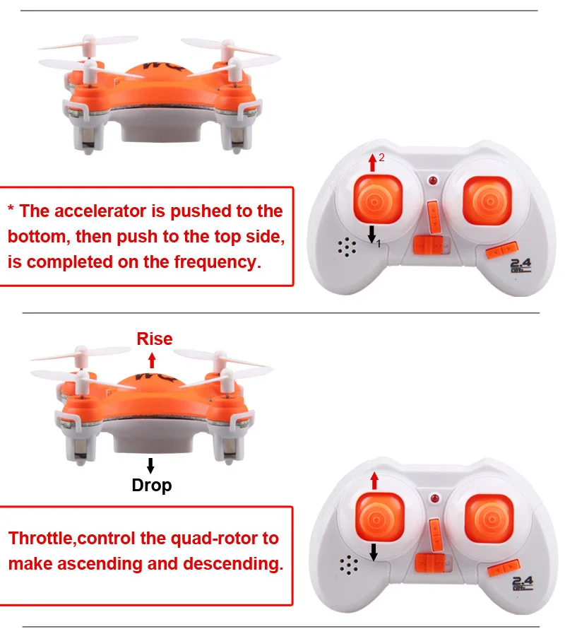 Детские товары CX-10 WQ-100 2,4 г игрушки с дистанционным управлением 4CH 6 оси RC Квадрокоптер rc вертолеты WL-игрушки