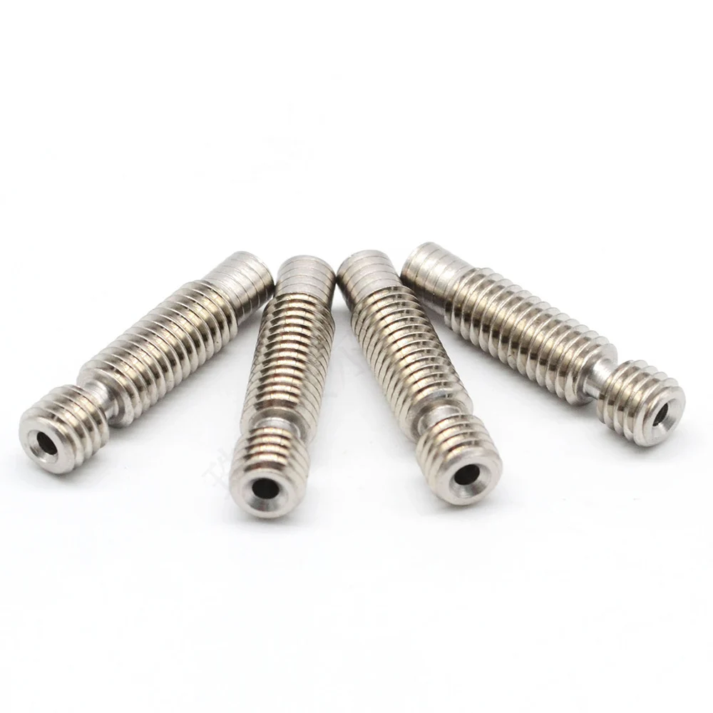 

5pc 3D Printer Parts M6 * 26mm Stainless Steel Nozzle Extruder Throat Teflon Tubes Pipes for 1.75mm 3.0mm Filament 3D Printer