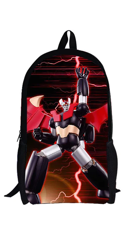 Лидер продаж Аниме Mazinger Z принт рюкзаки дети Bookbag школьная сумка для мальчиков Mochila ежедневно плеча Набор Карандаш Croobody на заказ - Цвет: a8289