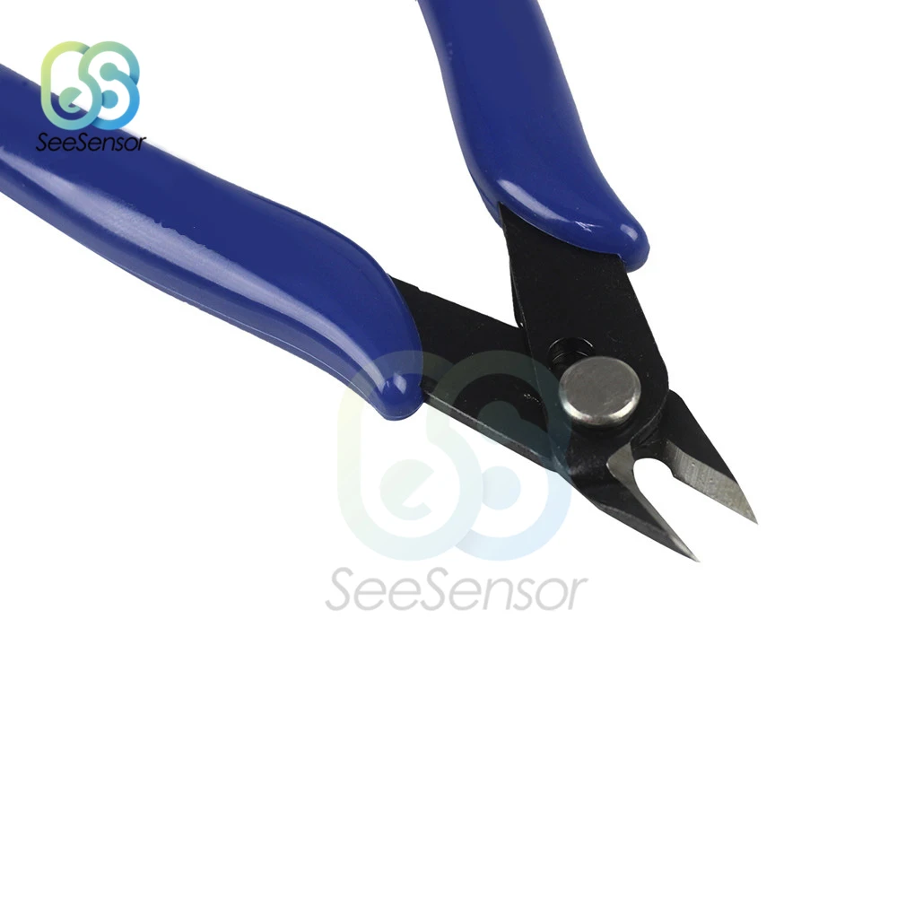 Electrical Wire Cable Cutters Cutting Side Snips Flush Pliers Nipper Anti-slip Rubber Mini Diagonal Pliers Hand Tools