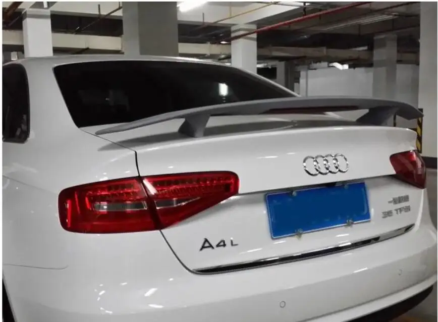 ABS Грунтовка заднего крыла багажника спойлер крыло подходит для AUDI A4 B7 B8 B9 1995 2019