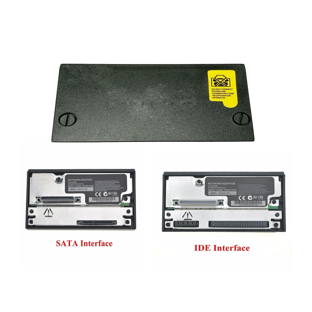 10 Pz Network Adapter Adattatore Per Sony Per Ps2 Console Di Gioco Ide Presa Presa Sata Hdd Scph-10350 Per Sony Per Playstation 2 Grasso