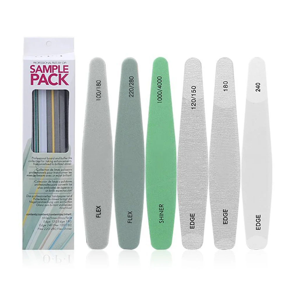 

6Pcs Sanding Buffer Block Pedicure Manicure Buffing Polish Beauty Tools Professional Nail Files Double-Side Manicure Tools