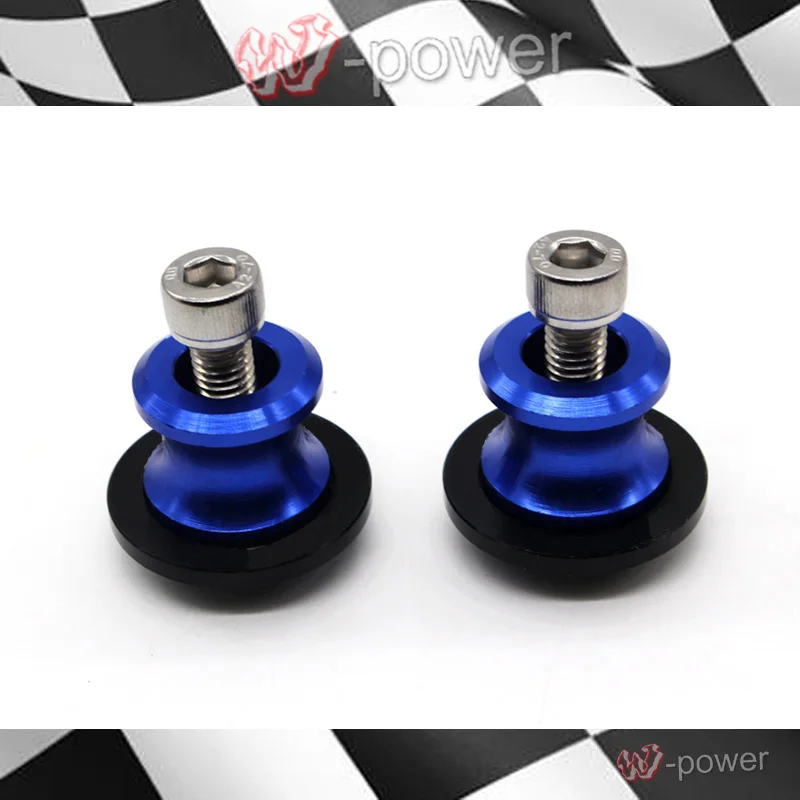 8 мм CNC Swingarm Слайдеры Катушки для Honda CBR600RR CBR1000RR F4 F4I CBR1100XX CBF1000 RC51 CBR929 CBR954 CBR900RR