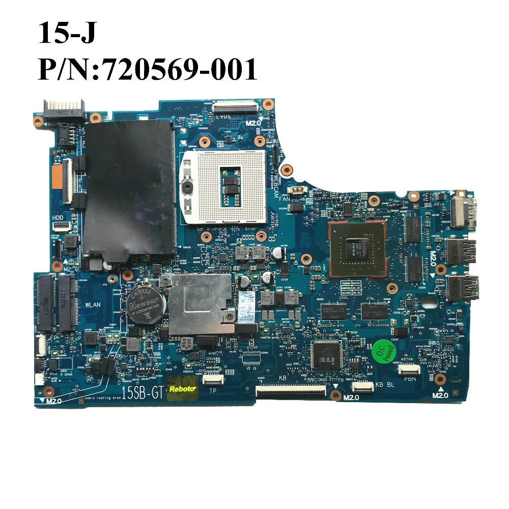 SZWXZY отлично подходит для ноутбука HP Envy 15-J 720569-601 720569-001 материнская плата S947 DDR3