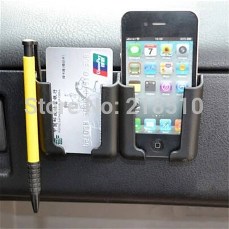 Автомобильный Автомобильный держатель мобильного телефона навигационная рамка на задней панели может поставить мобильный телефон(черный