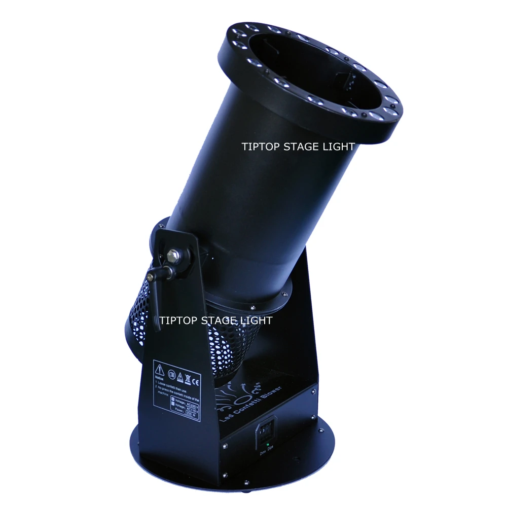 Бесплатная доставка 1200 Вт светодиодные конфетти Cannon 15х3 лампы rgb FUNFETTI SHOT