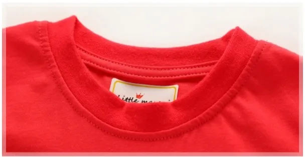Little maven/ г. Летняя одежда для маленьких мальчиков и девочек футболка с короткими рукавами и аппликацией самолета хлопковые брендовые футболки, 50966