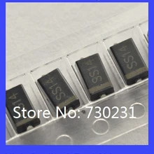 Один лот 200 шт. SS14 1N5819 IN5819 SMA schottky диод