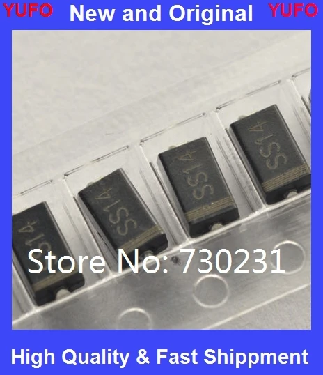 Бесплатная доставка одна партия 200 шт. SS14 1N5819 IN5819 SMA Schottky диод|schottky diode|1n5819 diodediode