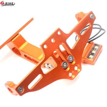 

Motorbike Adjustable Angle Aluminum License Number Plate Holder Bracket Universal For Ducati 748 916 SPS 900 SS Monster 400 600