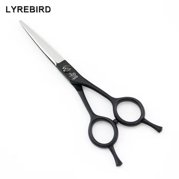 

Hair Cutting Scissors 5.5 INCH Japan Hair Shears Truing Scissors Sword Blade A Type Black Lyrebird HIGH CLASS 10PCS/LOT NEW