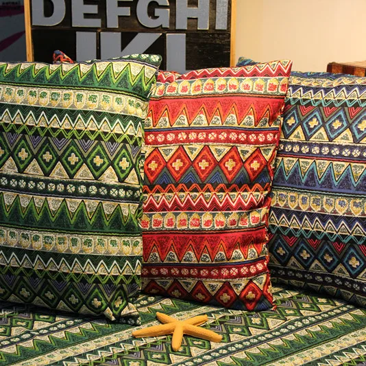 Fashion bohemia fluid pillow set office cushion so...