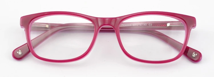 Дети Мальчики Девочки близорукость ацетат очки оправа розовый цвет модные очки высокое качество