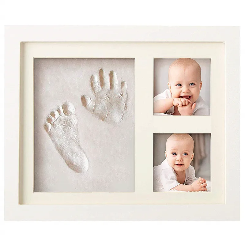  Baby Handprint footprint frame Newborn footprint kit Footprint child Special gift for births and ba