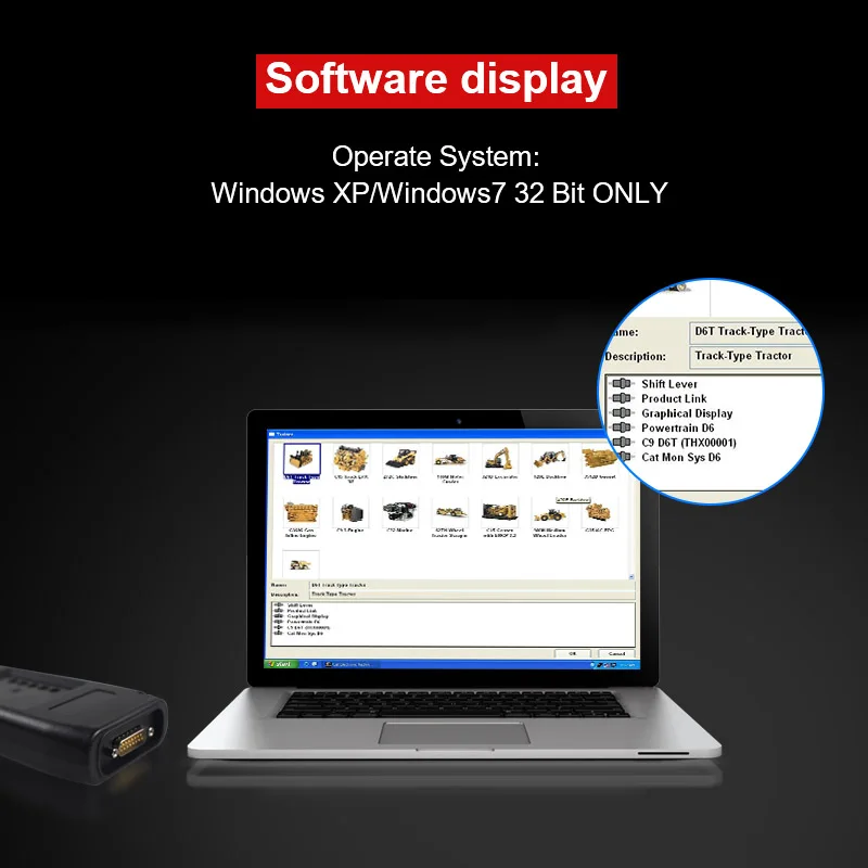 ForCAT ET3 адаптер forCAT ET 3 Wifi/USB версия для CAT3 грузовик диагностический инструмент с