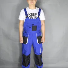 S-3XL Мужская и женская трехмерный карман сиамские комбинезоны истиранию машины восстанавливающее масло доказательства Рабочая одежда