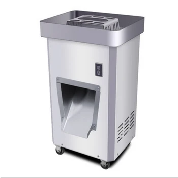 

2019 Powerful 2200W 300KG/H meat cutting machine commercial vertical meat slicer cutter machine