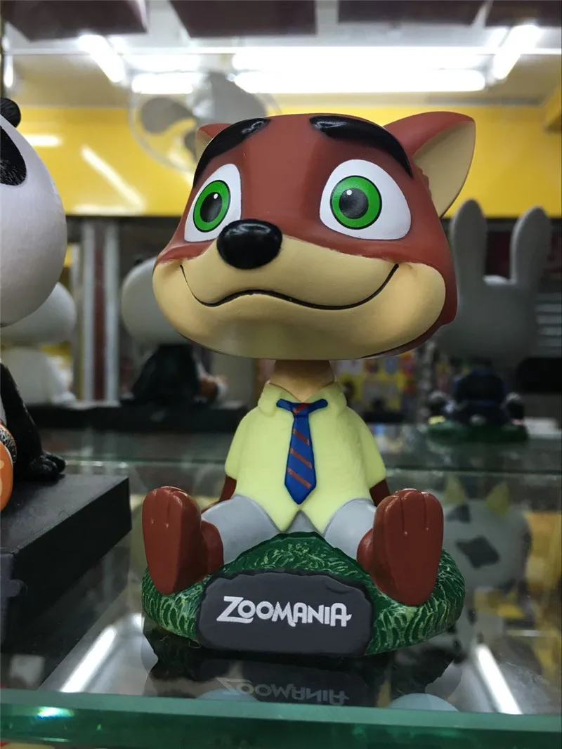 ZOOTOPIA автомобиль Стайлинг робот голова трясущиеся игрушки орнамент украшение в