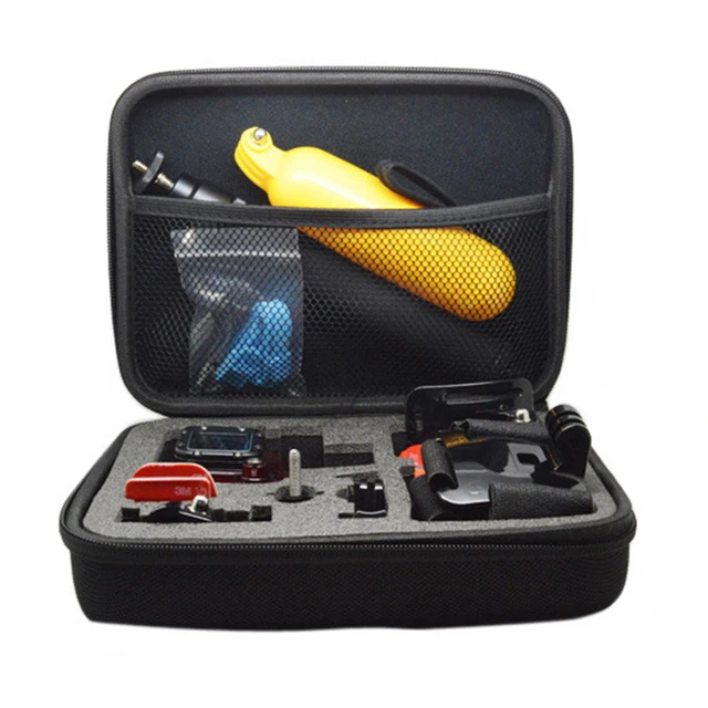 US $2.81 Portable Travel Storage Case Collection Box Protective for Gopro Hero 4 3 Xiaomi Yi Action Camera 