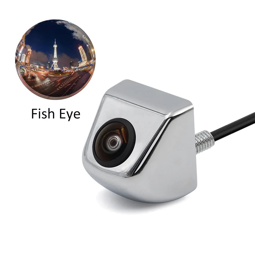 

New Arrival!!! Car Reverse Camera Fish Eye Lens Starlight Night Vision Super HD 720P Rear View Camera With Wide Viewing