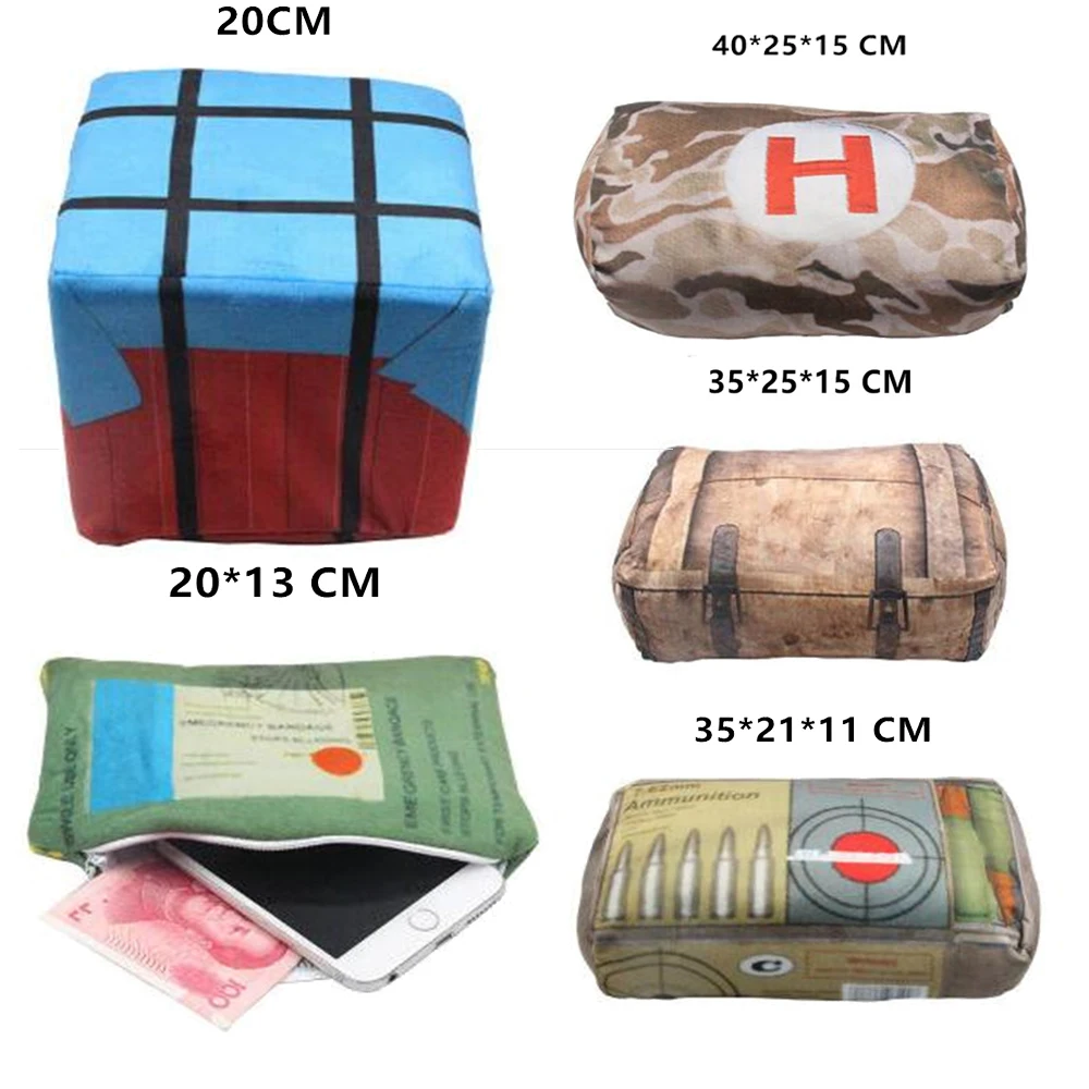  Hot Game PUBG Playerunknown's Battlegrounds Cosplay Props Bandage Medicine Bag 556 762 Bullet Bolst
