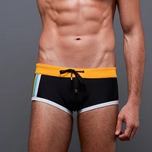 Popfavor Плавательные костюмы Для мужчин Одежда заплыва Мужские Шорты для купания дышащая Sunga Для Мужчин's Одежда заплыва Шорты для женщин Юбка-брюки для девочек, многослойная юбка-пачка боксер Трусики для женщин