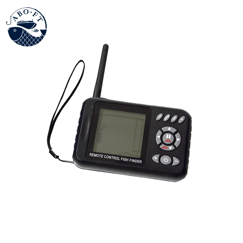

Free shipping remote controller with sonar fish finder for bait boat JABO-2BL RC fishing tools