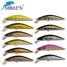 Smart 55mm/3.6g Minnow Lures Sinking VMC Hook Iscas Artificial Pesca Leurre Dur Peche Souple Broch Hard Fishing Bait Kunstaas Smart 55mm/3.6g Minnow Lures Sinking VMC Hook Iscas Artificial Pesca Leurre Dur Peche Souple Broch Hard Fishing Bait Kunstaas