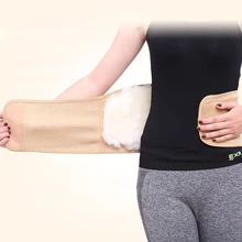 Slimming Waist Belts Sports Safety Body Shaper Training Corsets Yoga Fitness Tops Charcoal Wool Warm Waist Brace Lumbar Belts