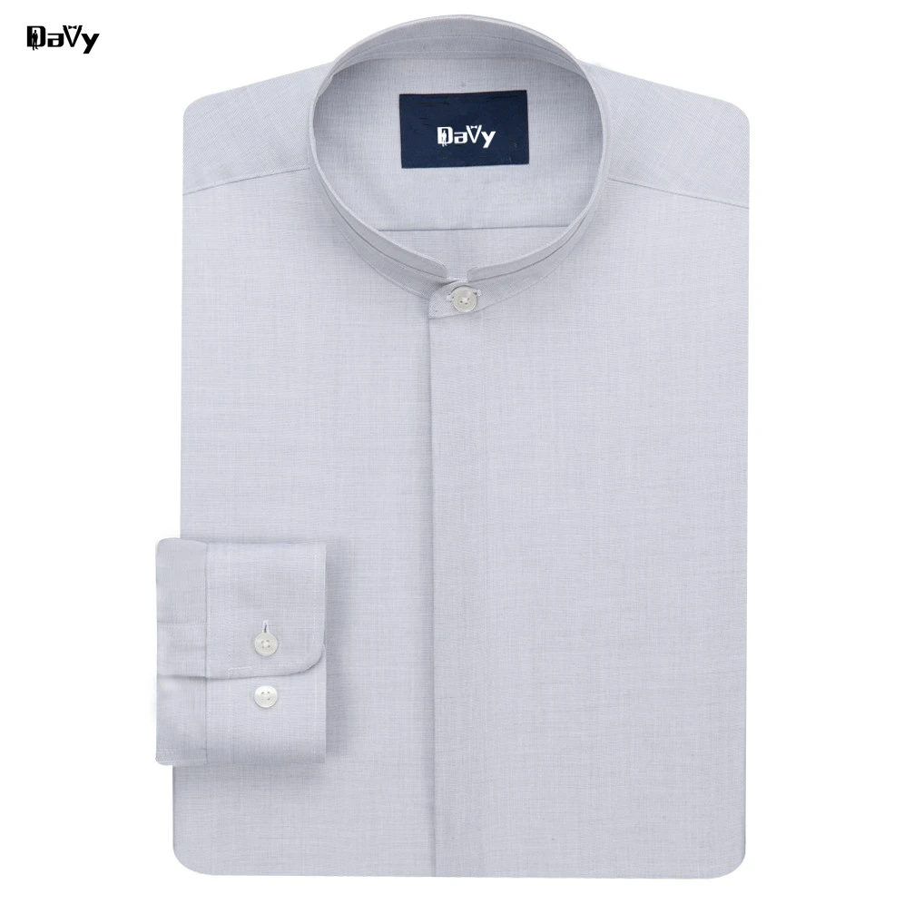 round neck with collar
