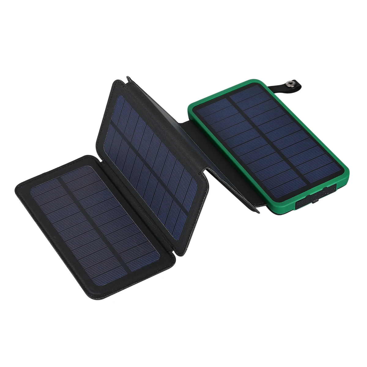 

Floureon Foldable Solar Panel 10000mAh power bank with LED Light