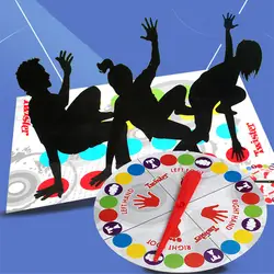 Twister игра Juego взрослые Смешные вечерние дети на открытом воздухе дети день рождения Семейная Игрушка спортивный игровой коврик