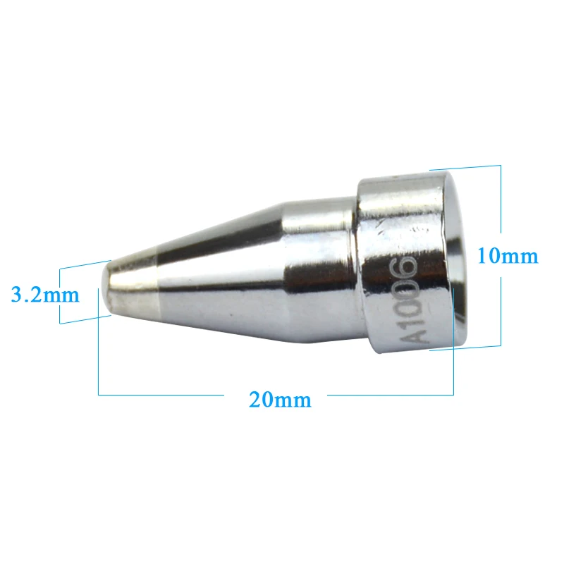 Паяльная насадка YIMAKER A1006 запасная Без припоя для Hakko 802 808 809 807|soldering tip|desoldering guntip for