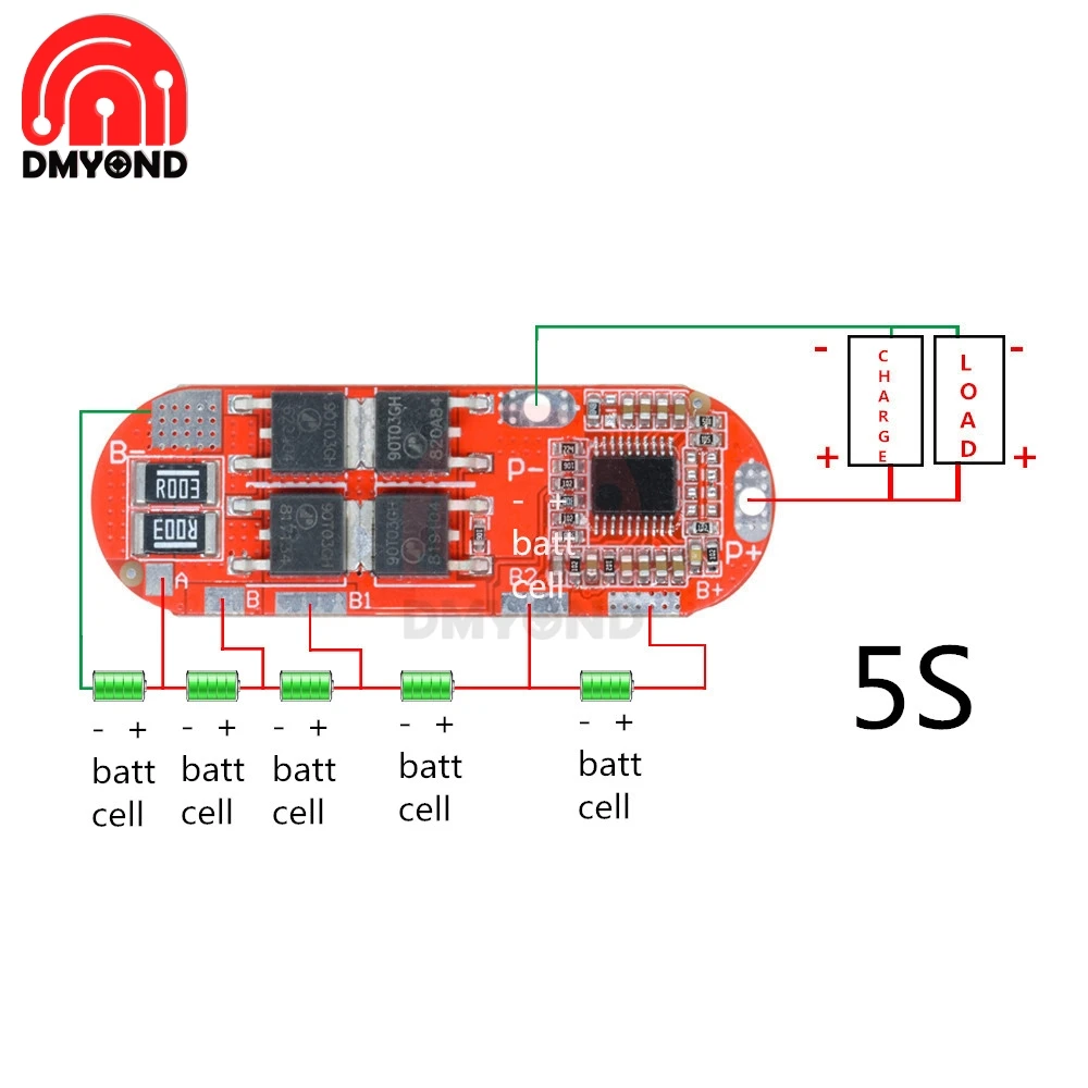 25A 3S 12,6 в 4S 16,8 в 5S 21 в 3 S/4S/5S 18650 BMS литий-ионная батарея защитная схема плата для зарядки Модуль PCM полимерный