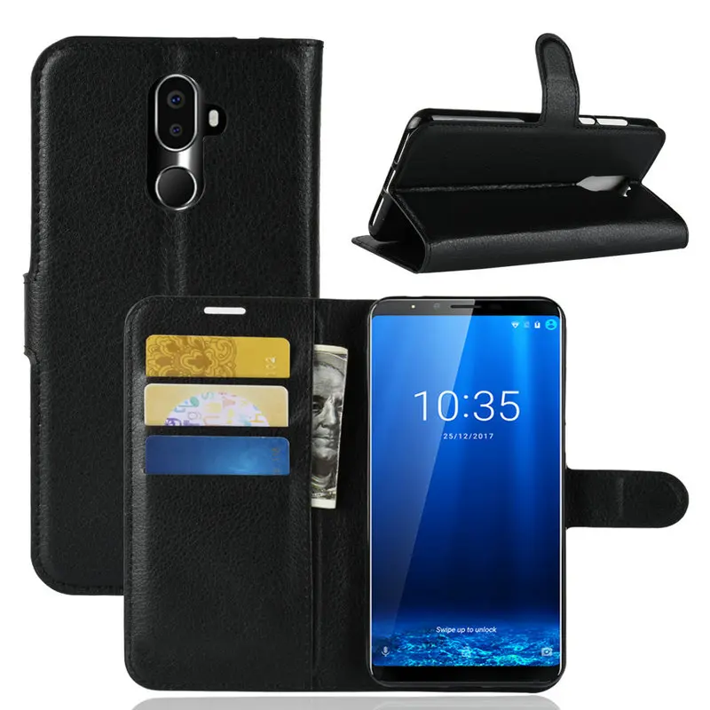 for Cubot X18 Plus 5.99" Wallet Phone Case for Cubot X18 Plus 5.99\" Flip Leather Cover Case Etui Fundas. 