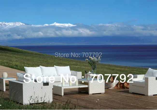New Arrival Patio Furniture White Wide Rattan Sofa Set Patio Furniture Rattan Setrattan Furniture Set Aliexpress