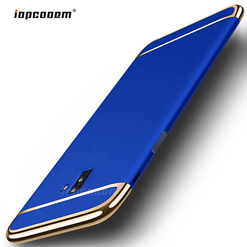 

For Samsung Galaxy J6 Plus 2018 Case 6.0" Luxury 3 in 1 PC Hard Back Cover for Samsung J6 Plus 2018 J610 SM-J610F Coque Fundas