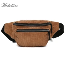 Mododiino, новинка, женская сумка, модная, поясная сумка, одноцветная, Вельветовая, нагрудная сумка, с буквенным ремешком, женские сумки, поясная сумка, пояс, DNV0743