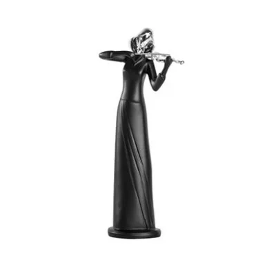 ERMAKOVA домашний винный шкаф абстрактный персонаж музыкальный плеер группа фигурка группа статуя ремесло домашнее украшение комнаты - Цвет: Microphone