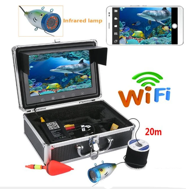 7 Inch WIFI Underwater Fishing Camera 1000TVL Fish Finder - AliExpress