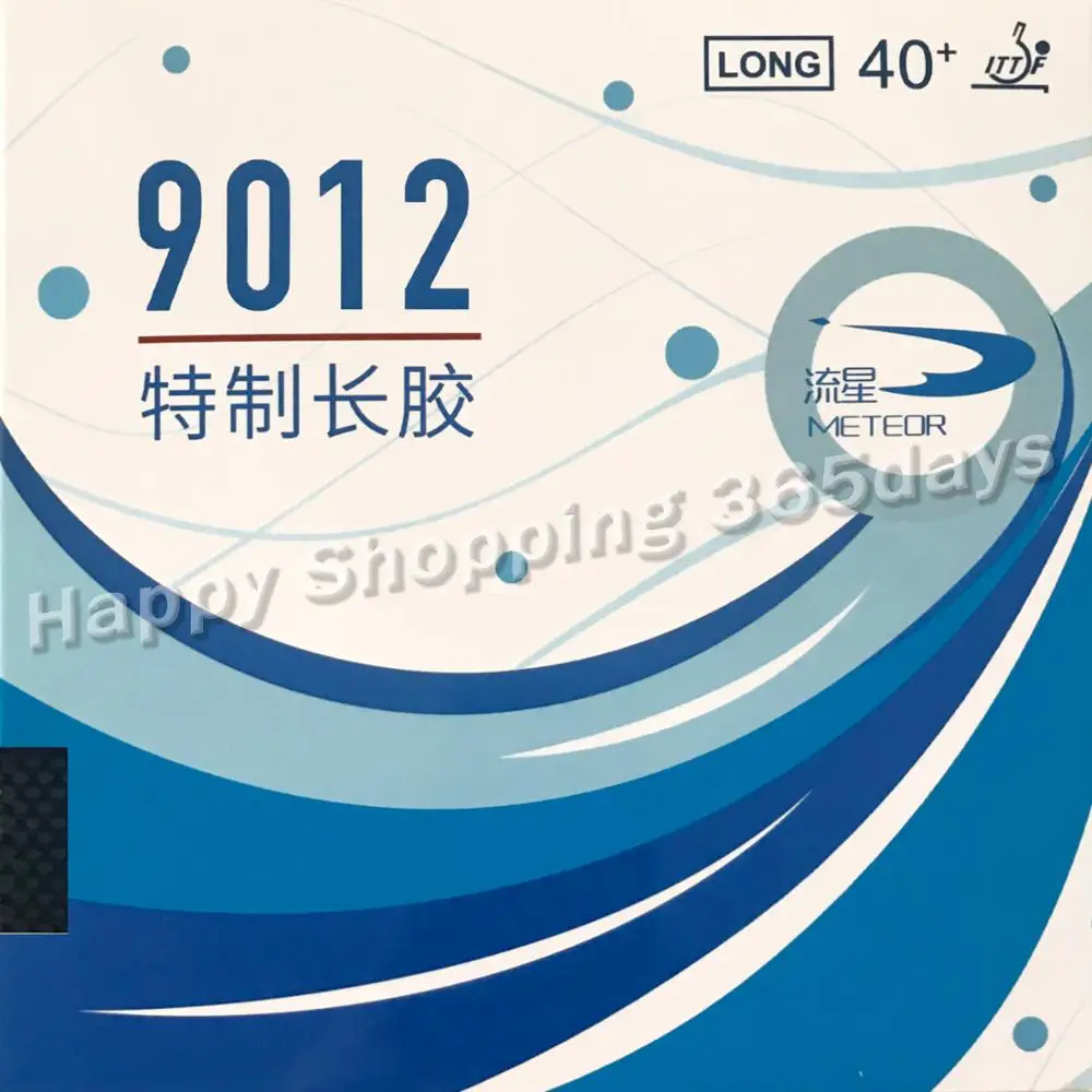 نيزك 9012 طويل النقاط خارج المطاط مع الإسفنج 0.5-0.7 مللي متر ل تنس طاولة مضرب الخفافيش