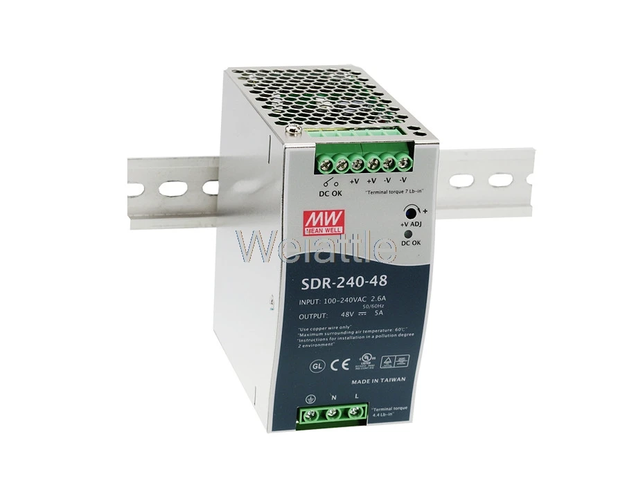 Ddr mean well. Meanwell sdr-240-24. блок питания mean well sdr-240-24. блок питания mean well ac/dc edr-75-24.