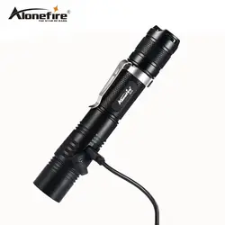 Alonefire X470 Мощность ful тактический светодиодный USB фонарик 18650 CREE xpl 1000lm высокое Мощность фонарик 6 режимов Light фонарик лампы