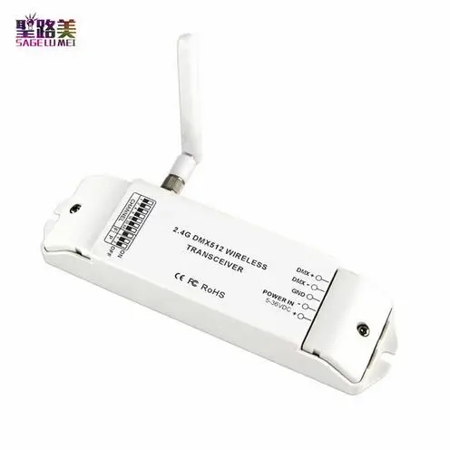 

2pcs BC-870 DC5V-36V 2.4G Wireless Transceiver DMX signal transmitter Multi-usage receiver or emitter DMX512 Signal converter