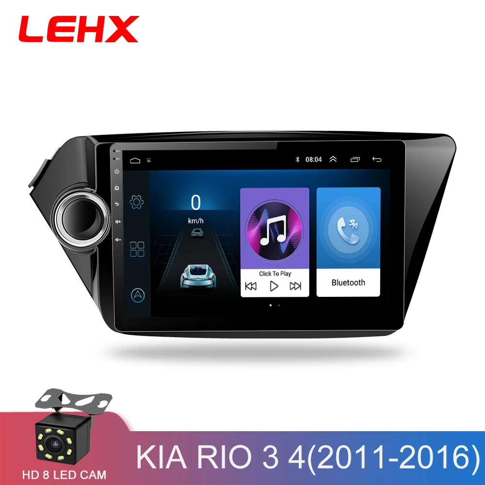 2din Android 8,1 car radio reproductor multimedia gps navigatio para Kia RIO 3 4 Rio 2010, 2011, 2012, 2013, 2014 2015, 2016, 2017, 2018