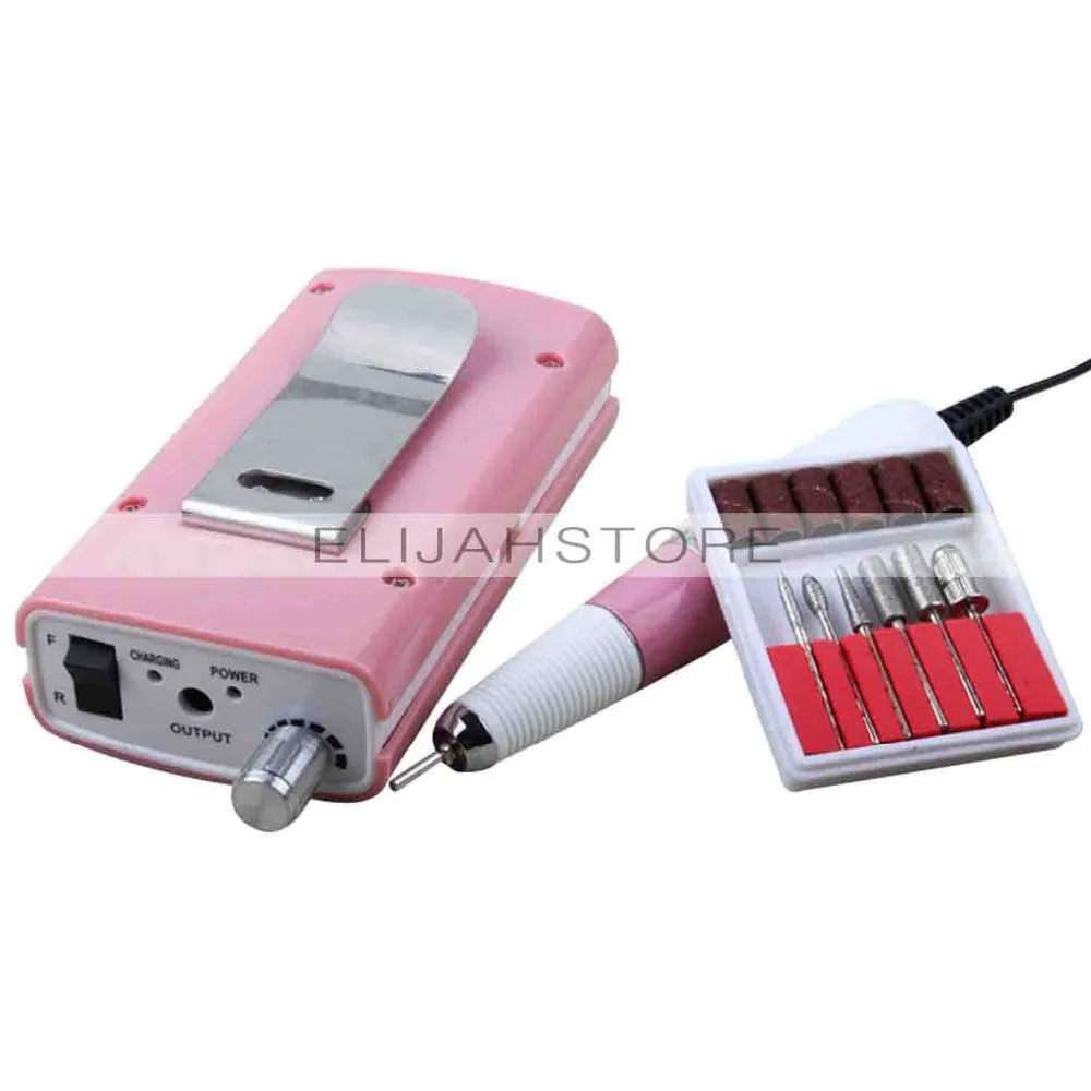 

Pink Color Nail Drill Kit Nail Tips Manicure Machine Electric Nail Art Pen Pedicure Bits Nail Art Tools Kit EU Plug 35000rpm